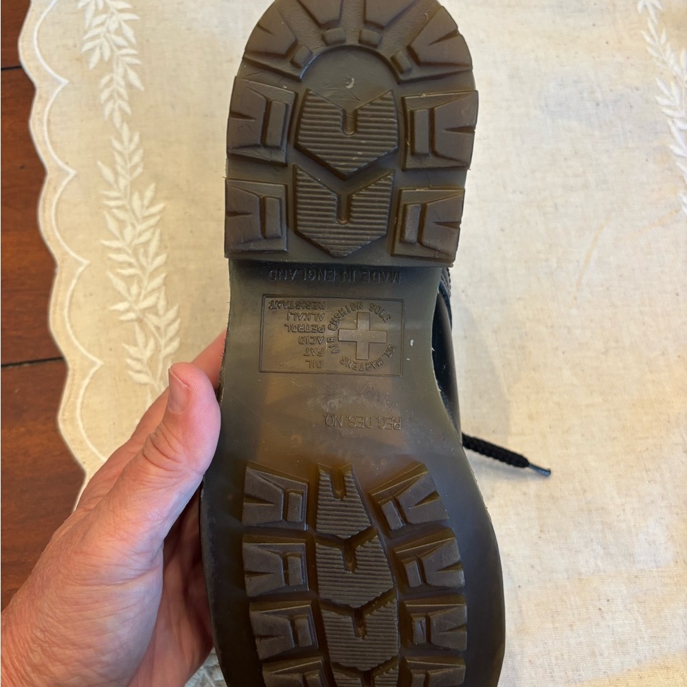 Dr. Martens Black Leather Oxfords - Picture 4 of 8